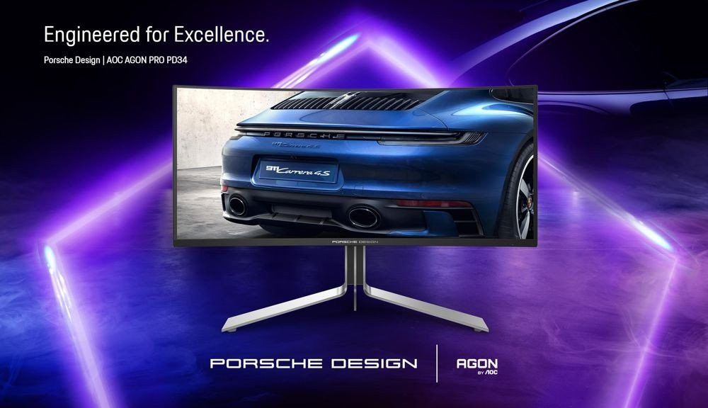 Νέα Porsche Design AOC AGON PRO PD34 για ultrawide gaming στο μέγιστο Νέα Porsche Design AOC AGON PRO PD34 για ultrawide gaming στο μέγιστο