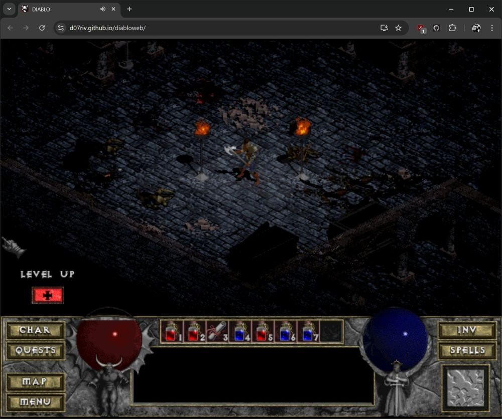 Τώρα μπορείς να παίζεις το original Diablo μέσα από τον browser Τώρα μπορείς να παίζεις το original Diablo μέσα από τον browser
