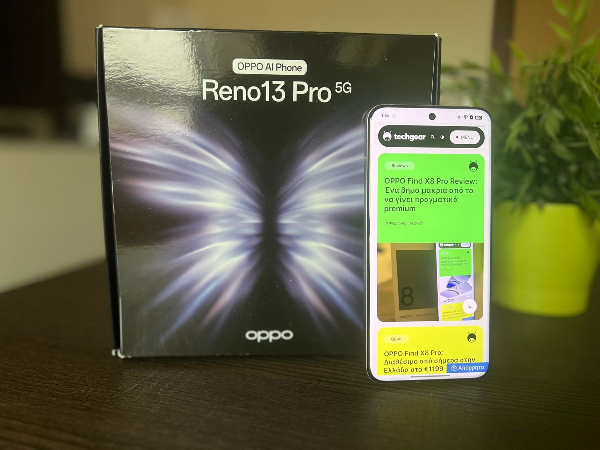 OPPO Reno13 Pro Review: Ισορροπημένη πρόταση με έμφαση στο design OPPO Reno13 Pro Review: Ισορροπημένη πρόταση με έμφαση στο design