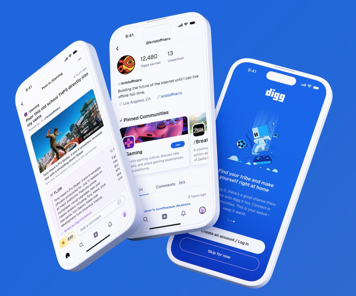 Το Digg επιστρέφει! Δείτε τα πρώτα screenshots Το Digg επιστρέφει! Δείτε τα πρώτα screenshots