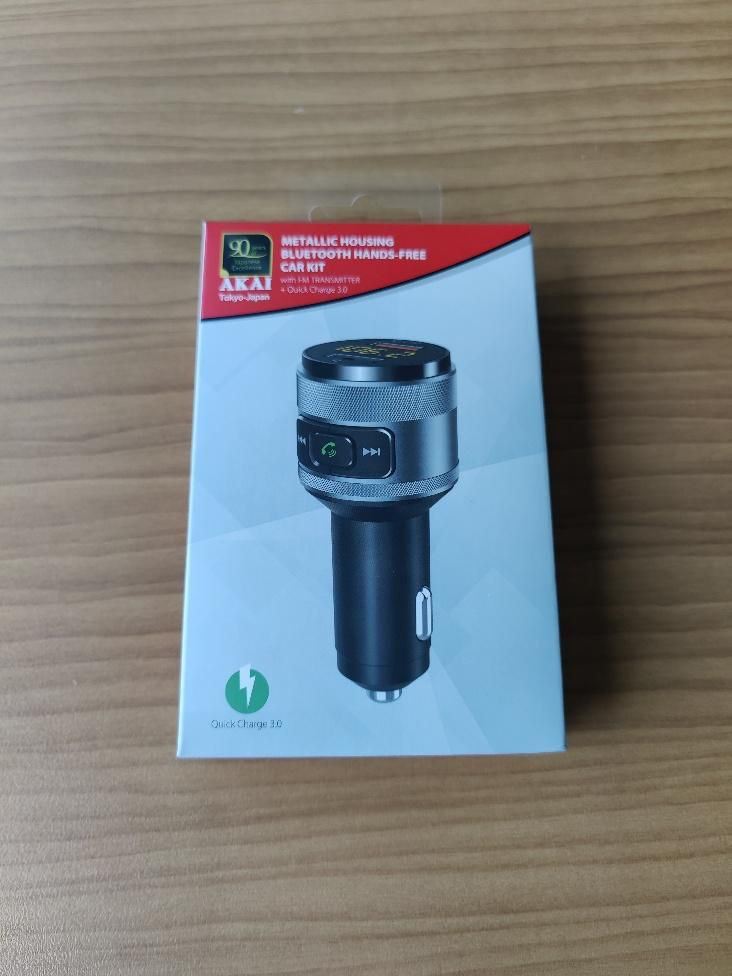 Απόσυρση του Bluetooth πομπού FM αναπτήρα αυτοκινήτου AKAI Bluetooth Hands-Free Car Kit Απόσυρση του Bluetooth πομπού FM αναπτήρα αυτοκινήτου AKAI Bluetooth Hands-Free Car Kit