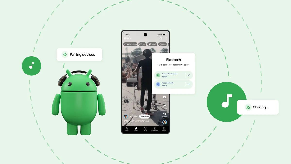 Η Google φέρνει την ταυτόχρονη σύνδεση διαφορετικών Bluetooth ακουστικών σε μία συσκευή Η Google φέρνει την ταυτόχρονη σύνδεση διαφορετικών Bluetooth ακουστικών σε μία συσκευή