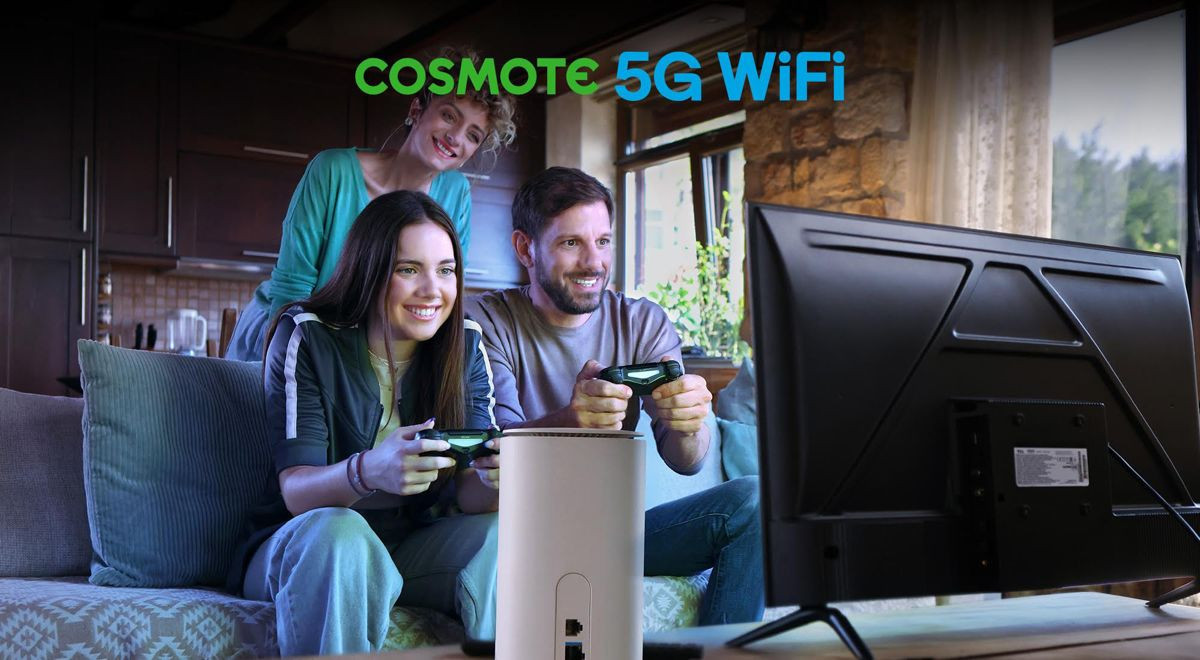 COSMOTE 5G WiFi: Γρήγορο και αξιόπιστο ίντερνετ, τώρα και με απεριόριστη ομιλία