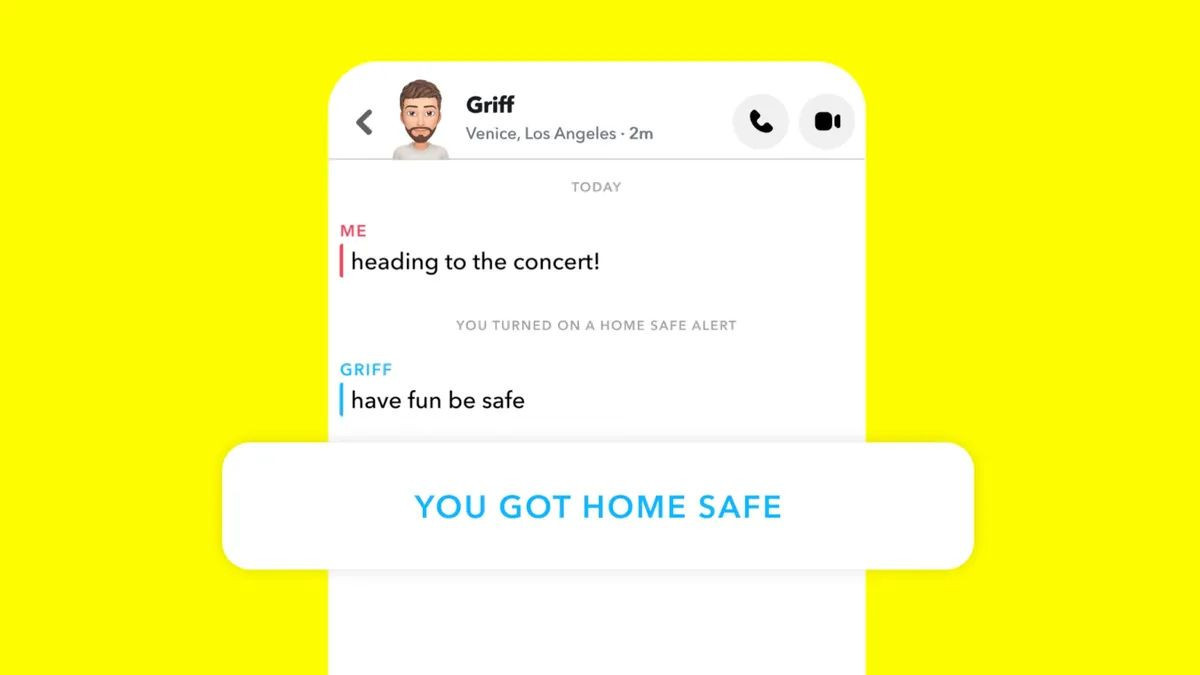 Το Snapchat θα ενημερώνει αυτόματα τους φίλους σου ότι έφτασες σπίτι Το Snapchat θα ενημερώνει αυτόματα τους φίλους σου ότι έφτασες σπίτι