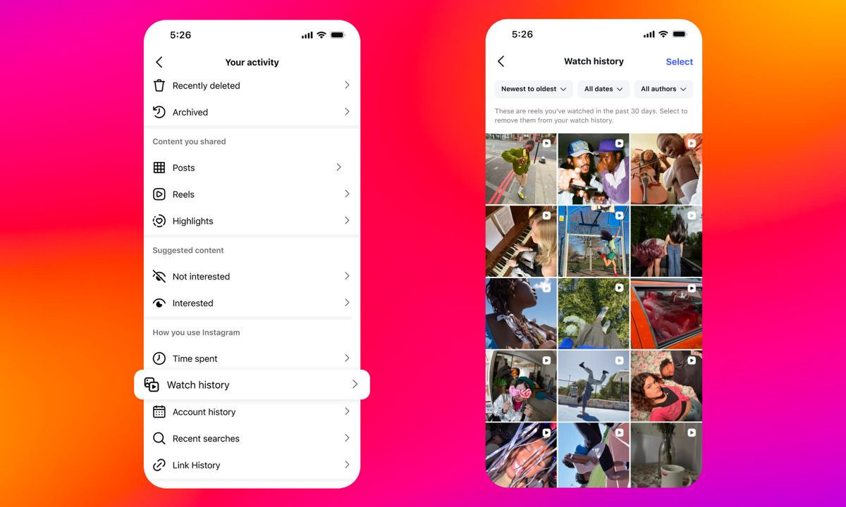 Το Instagram φέρνει ιστορικό προβολών των Reels για να μη ψάχνεις τα videos που είχες δει Το Instagram φέρνει ιστορικό προβολών των Reels για να μη ψάχνεις τα videos που είχες δει