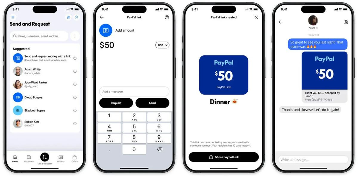 PayPal Links: Η νέα εποχή στις πληρωμές με ένα κλικ – ακόμη και σε κρυπτονομίσματα PayPal Links: Η νέα εποχή στις πληρωμές με ένα κλικ – ακόμη και σε κρυπτονομίσματα