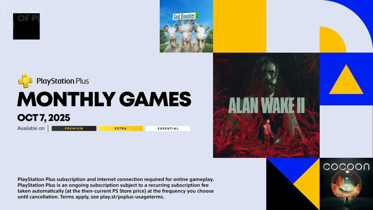 PS Plus: Αυτά είναι τα δωρεάν games για τον Οκτώβριο, με πολύ δυνατό τίτλο της Remedy PS Plus: Αυτά είναι τα δωρεάν games για τον Οκτώβριο, με πολύ δυνατό τίτλο της Remedy