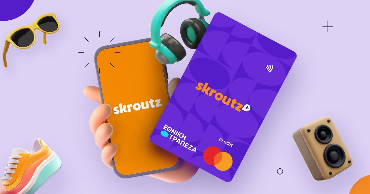 Skroutz Plus Mastercard: Η νέα ψηφιακή πιστωτική κάρτα από την Εθνική Τράπεζα και την Skroutz Skroutz Plus Mastercard: Η νέα ψηφιακή πιστωτική κάρτα από την Εθνική Τράπεζα και την Skroutz