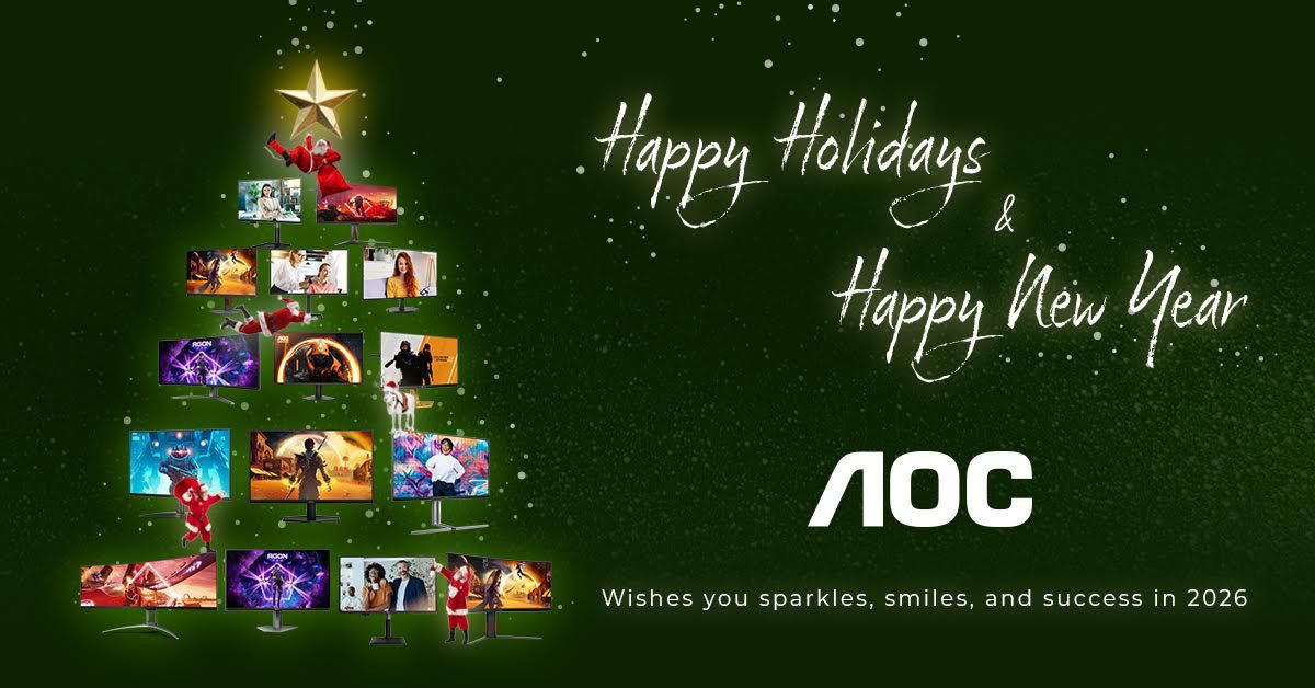 Ο απόλυτος οδηγός δώρων της AOC για τα Χριστούγεννα και την Πρωτοχρονιά