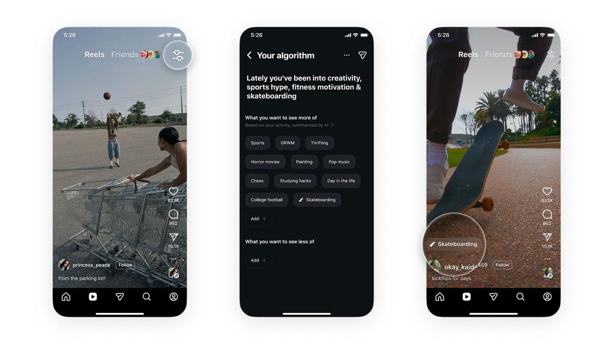 Instagram: Πλέον θα ορίζεις εσύ τι θα βλέπεις στα Reels