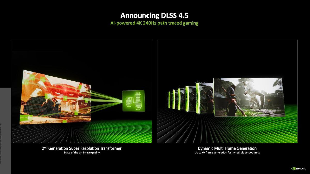 NVIDIA DLSS 4.5: Το «άλμα» στα 240Hz και η νέα εποχή της AI εικόνας