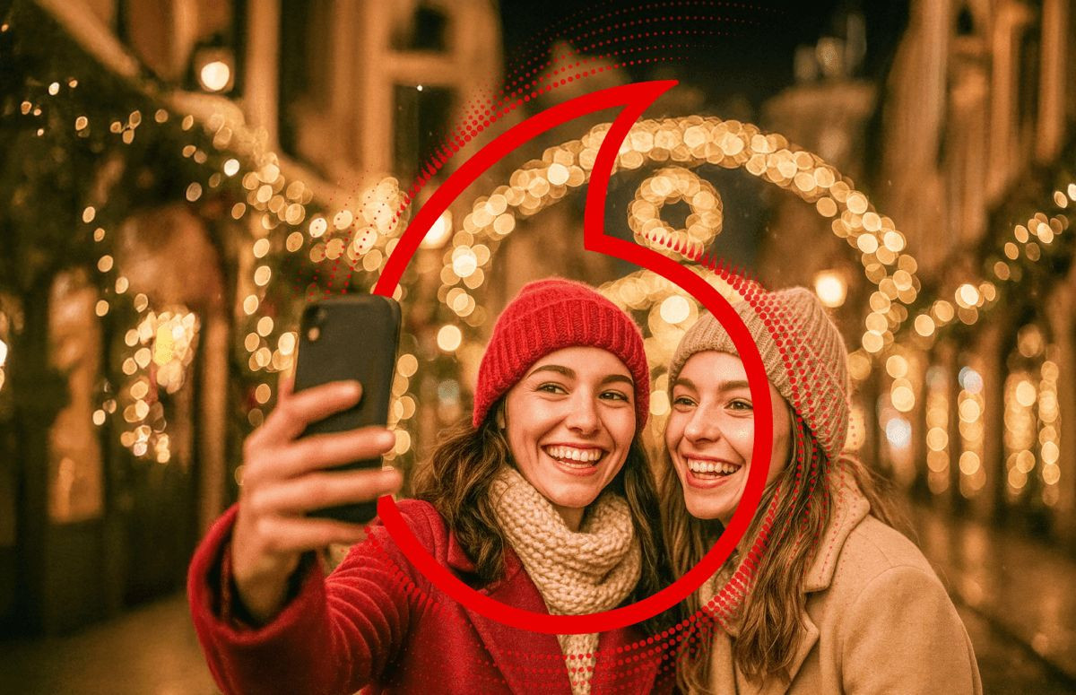 Γιορτές χωρίς περιορισμούς, με απεριόριστα data από τη Vodafone