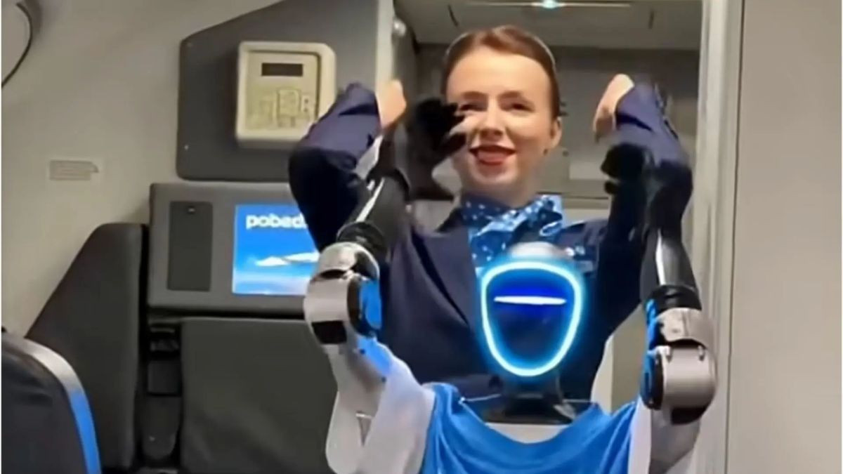 Volodya: Το πρώτο ανθρωποειδές ρομπότ-αεροσυνοδός σε πτήση στη Ρωσία