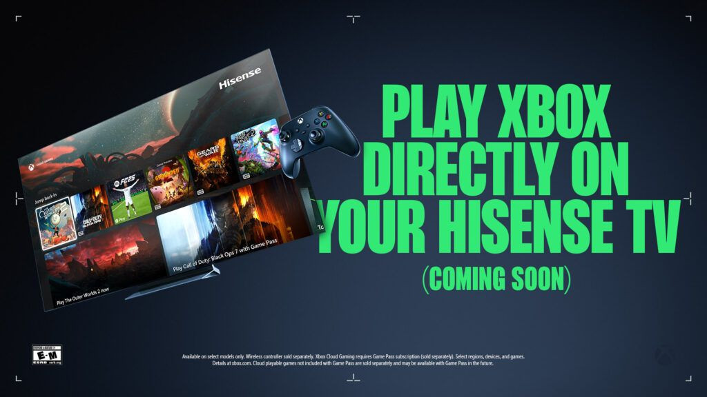 Το Xbox Cloud Gaming έρχεται στις τηλεοράσεις της Hisense