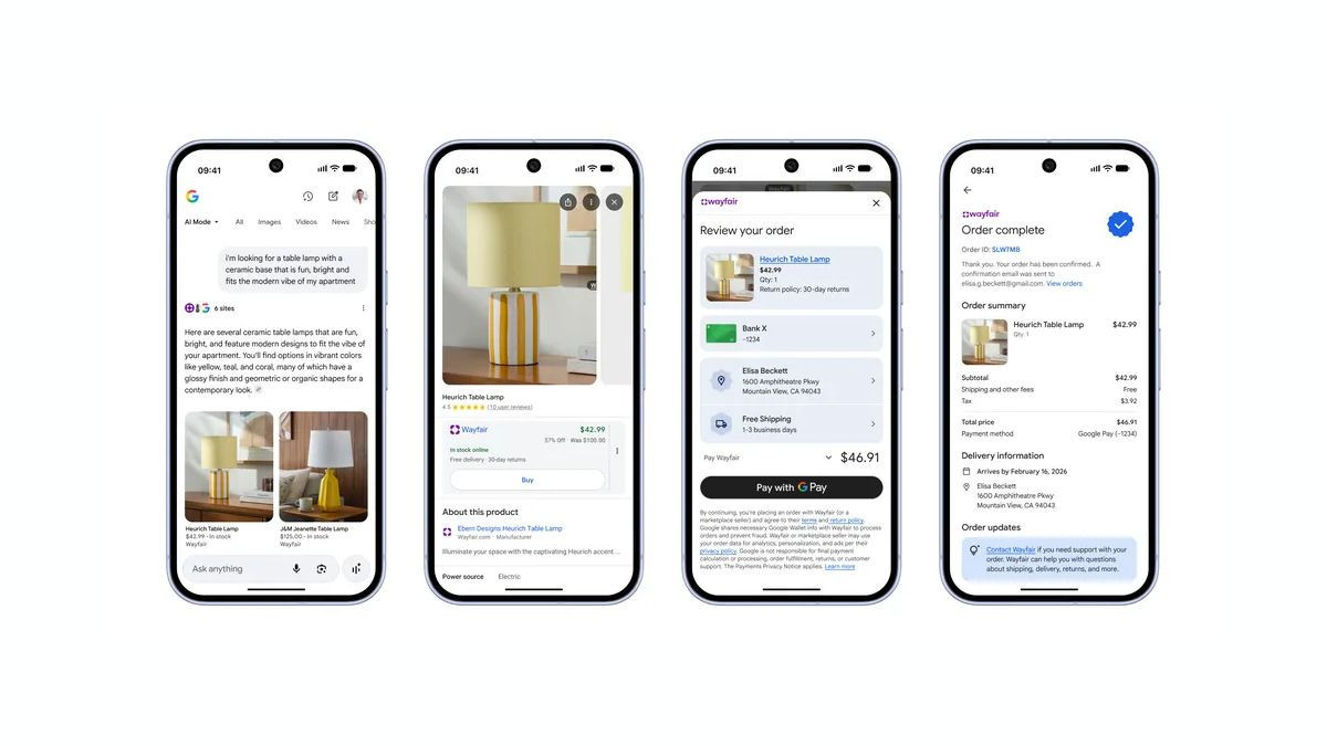 Η Google φέρνει τις αγορές απευθείας μέσα από τα αποτελέσματα των AI Overviews