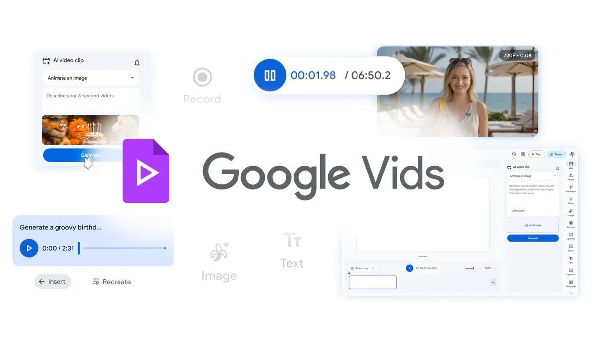 Google Vids: Σημαντική ενίσχυση για την παραγωγή video με κορυφαία AI εργαλεία