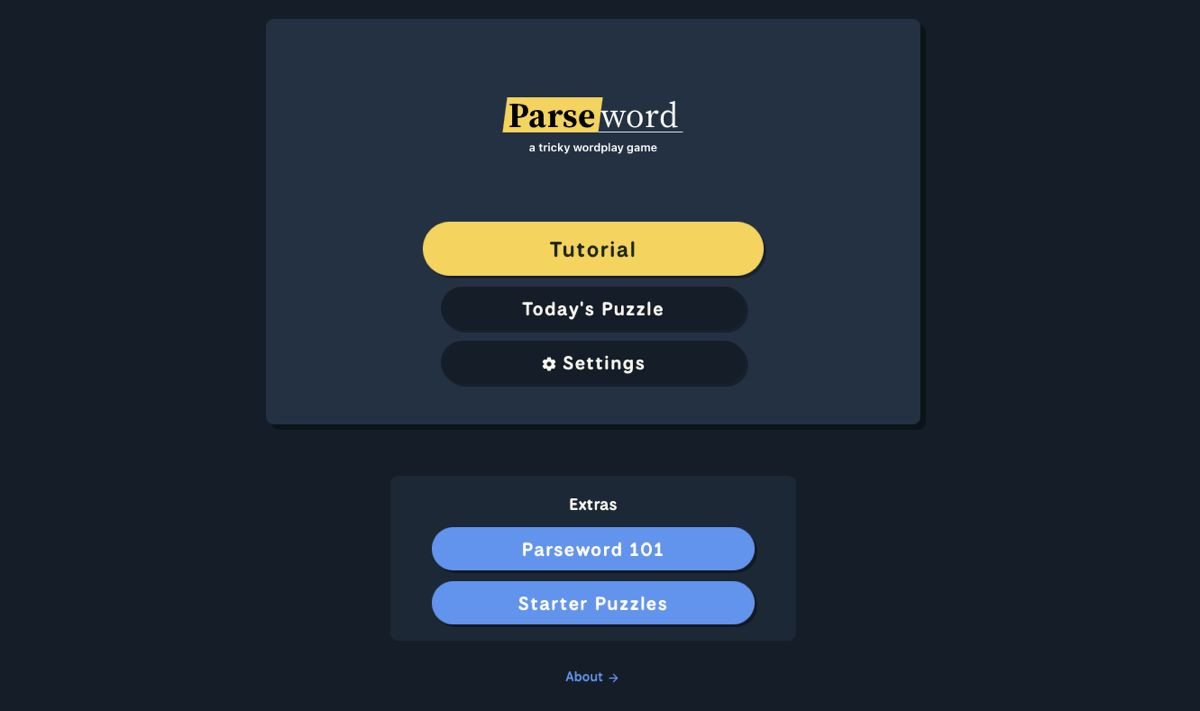 Parseword: Το νέο δωρεάν παιχνίδι λέξεων από τον δημιουργό του Wordle