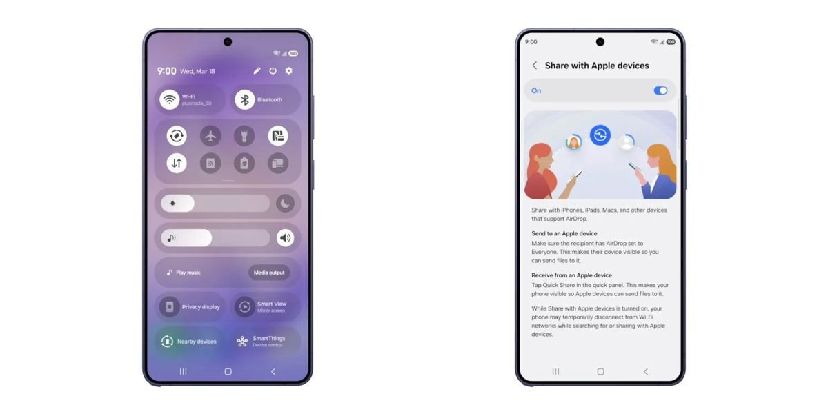 Επίσημο: Η Samsung φέρνει υποστήριξη του AirDrop στη σειρά Galaxy S26