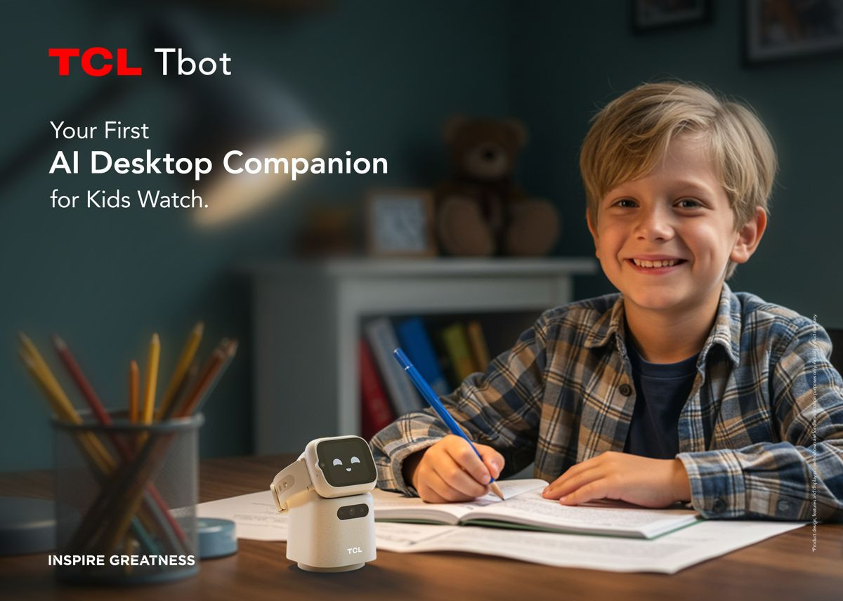 TCL Tbot: Ο νέος AI επιτραπέζιος σύντροφος για παιδιά