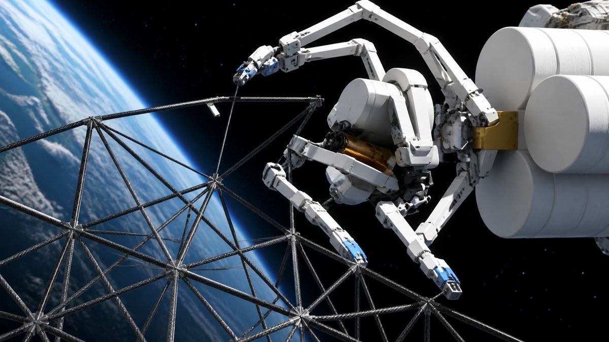 Κίνα: Αναβιώνει το project SpiderFab για 3D printed κατασκευές στο Διάστημα!