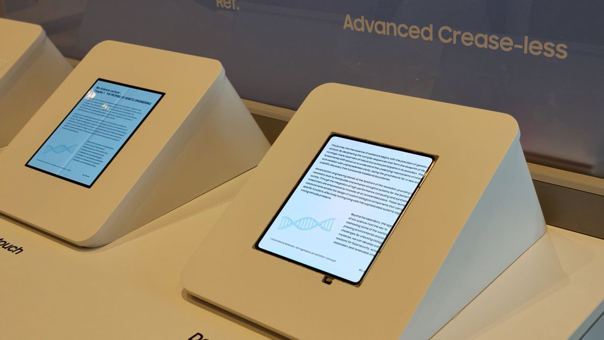 Πρώτη ματιά στην οθόνη χωρίς «τσάκιση» της Samsung - Έρχεται σε Galaxy Z Fold8 και... iPhone Fold;