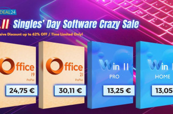 Singles’ Day Sale με Office 2021 Pro και Windows 11 σε εξαιρετικές τιμές
