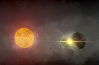 Αστρονόμοι κατέγραψαν σύγκρουση εξωπλανητών που εξηγεί τη δημιουργία της Σελήνης