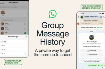 WhatsApp: Τέλος το «κενό» chat για τα νέα μέλη στα Groups