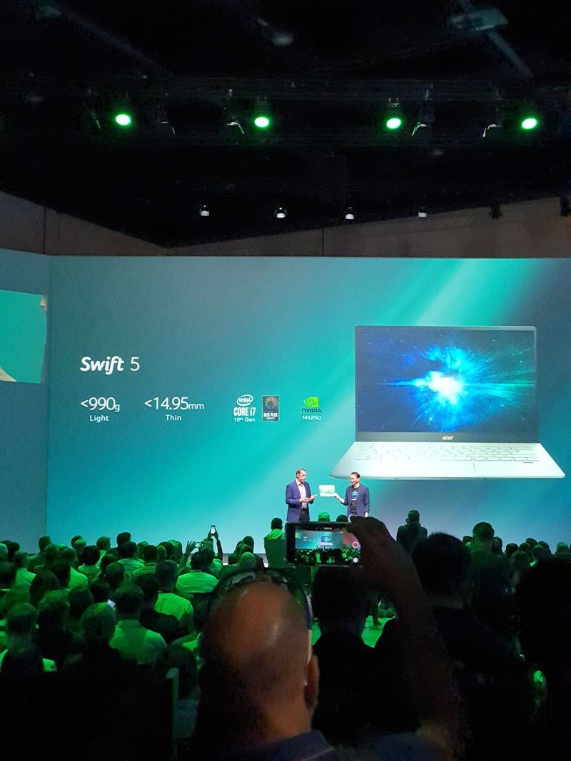 Acer Swift 5 και Swift 3: Ανανέωση με Intel Ice Lake και γραφικά Nvidia | 