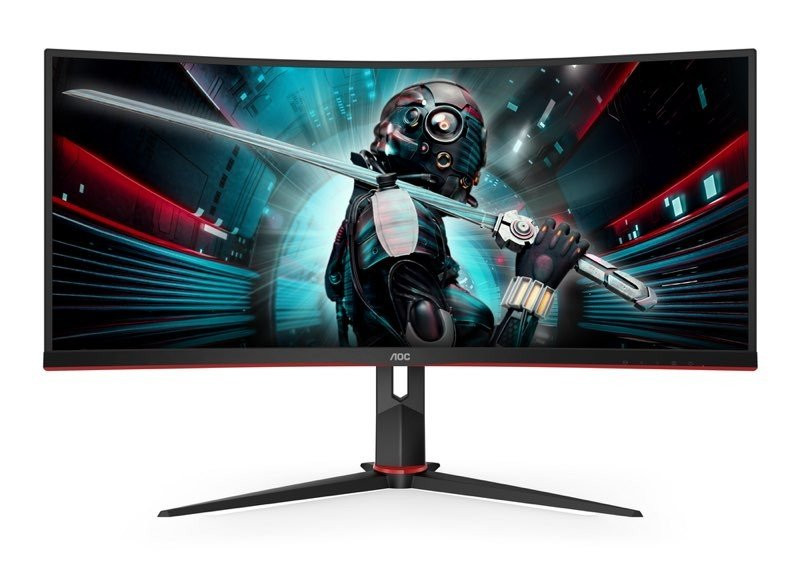 AOC CU34G2: Νέες ultrawide κυρτές gaming οθόνες 34'' από €469 | 