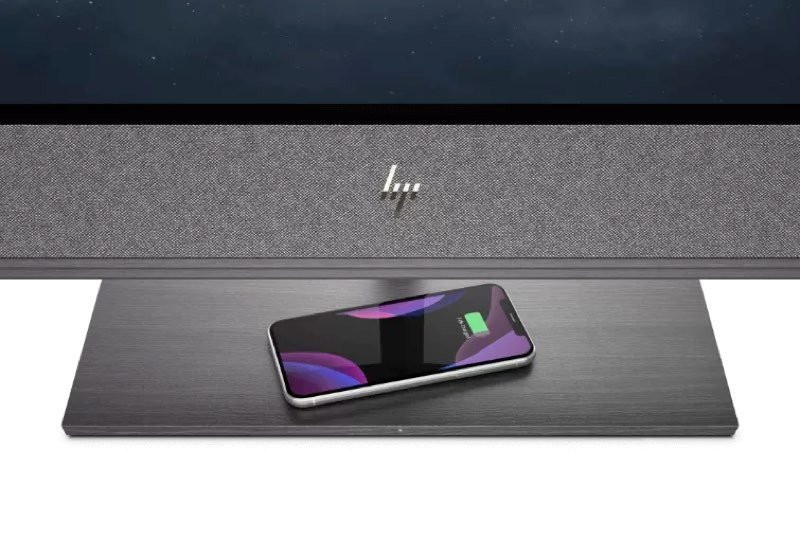 HP Envy 32 AiO: Οθόνη 31.5'' 4K, γραφικά RTX 2080 και βάση - ασύρματος φορτιστής [CES 2020] | 