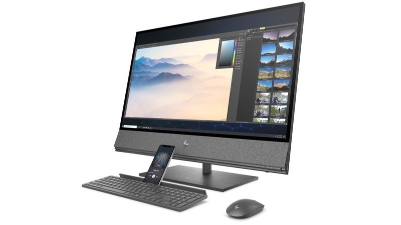 HP Envy 32 AiO: Οθόνη 31.5'' 4K, γραφικά RTX 2080 και βάση - ασύρματος φορτιστής [CES 2020] | 