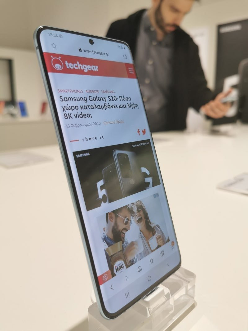 Samsung Galaxy S20 Ultra: Η κορυφαία οθόνη όλων των εποχών [+ hands-on] | 