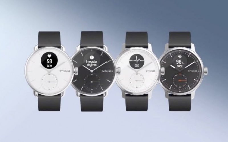 Withings ScanWatch: Επίσημο με αισθητήρα ηλεκτροκαρδιογραφήματος και υπνικής άπνοιας | 
