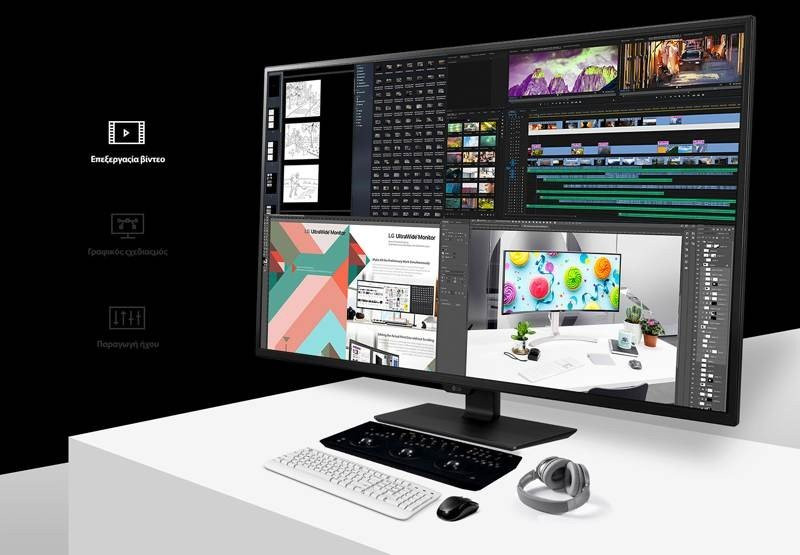 LG 43UN700-B: Νέο UHD 4K monitor για επαγγελματίες και gamers |  LG 43UN700-B: Νέο UHD 4K monitor για επαγγελματίες και gamers |
