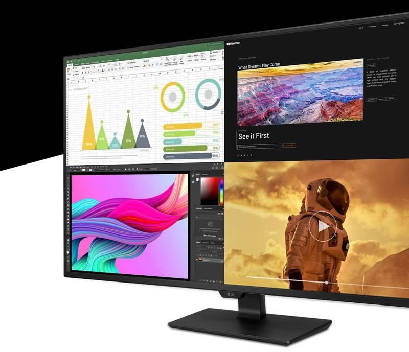 LG 43UN700-B: Νέο UHD 4K monitor για επαγγελματίες και gamers |  LG 43UN700-B: Νέο UHD 4K monitor για επαγγελματίες και gamers |