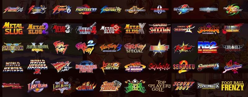 SNK NEOGEO MVSX: Πλήρους μεγέθους arcade κονσόλα με 50 παιχνίδια | 