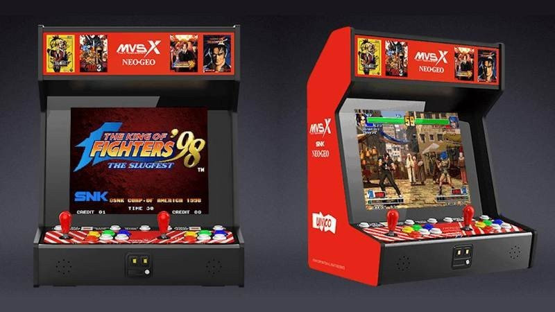 SNK NEOGEO MVSX: Πλήρους μεγέθους arcade κονσόλα με 50 παιχνίδια | 
