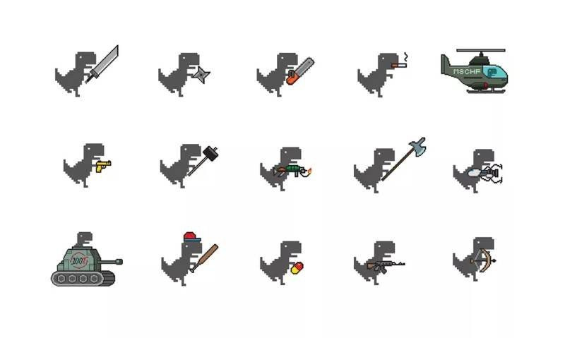 Dino Swords: Παίξε το δεινοσαυράκι του Chrome browser σε μια ενισχυμένη έκδοση | 