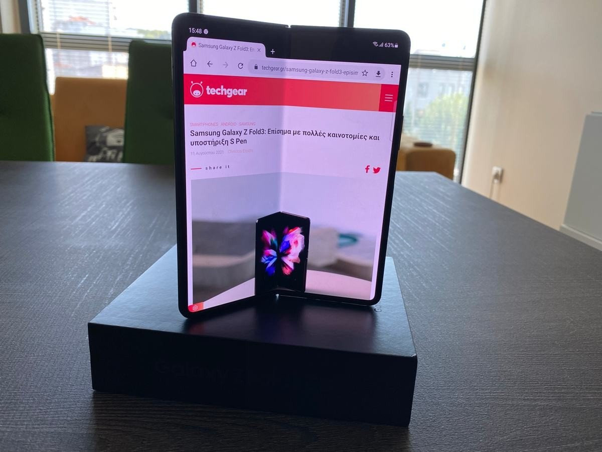 Samsung Galaxy Z Fold3 Review: Ένα πανίσχυρο εργαλείο για τον επαγγελματία |  Samsung Galaxy Z Fold3 Review: Ένα πανίσχυρο εργαλείο για τον επαγγελματία |