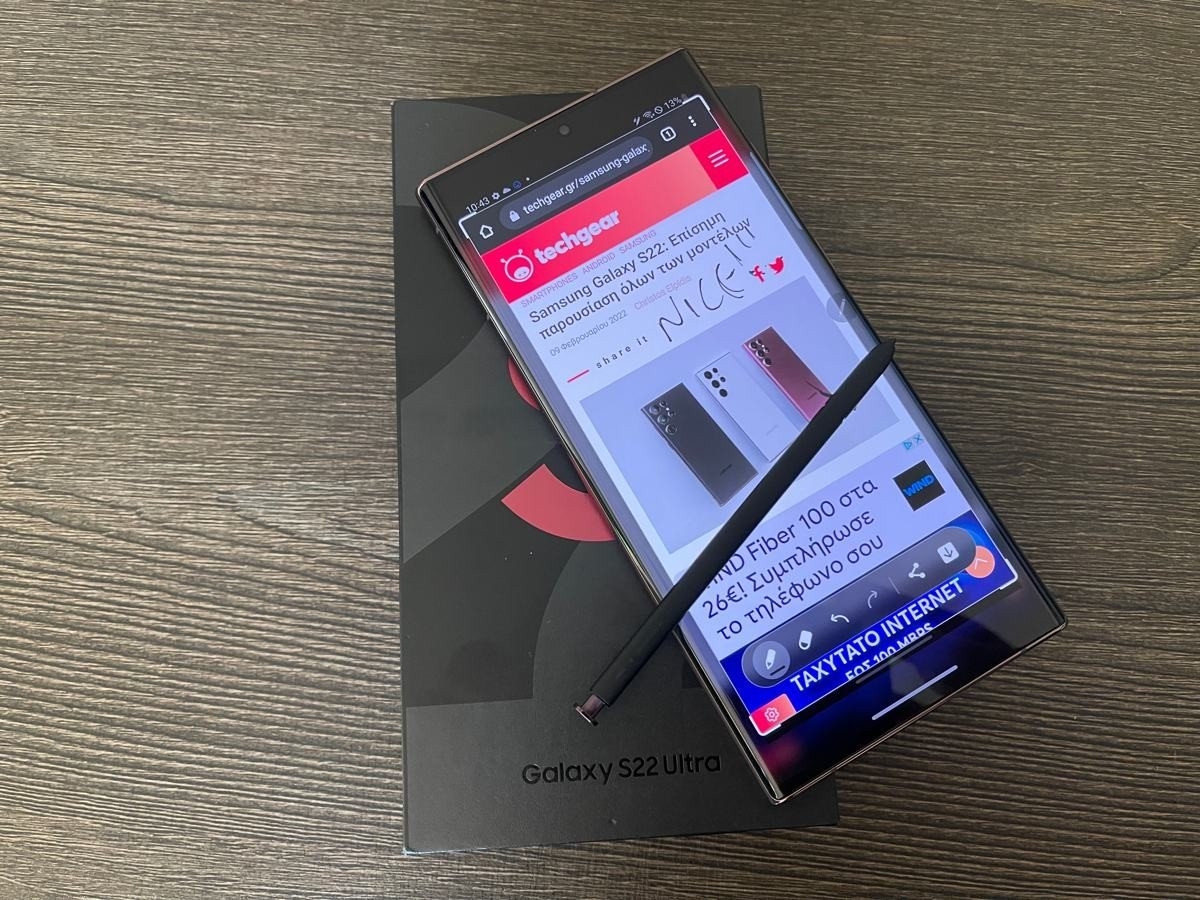 Samsung Galaxy S22 Ultra Review: Το Galaxy Note πέθανε, ζήτω το Galaxy Note! | 